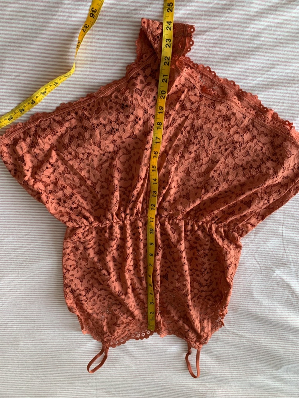 Victoria’s Secret Lace Romper Cami in Dusty Rose size M - Picture 11 of 13